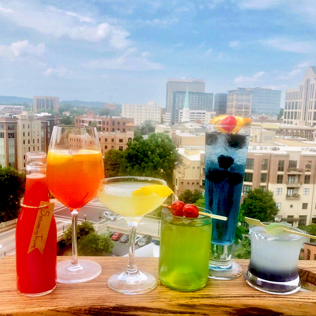 Signature Rooftop Cocktail